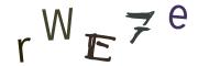 Vaizdinė CAPTCHA užduotis