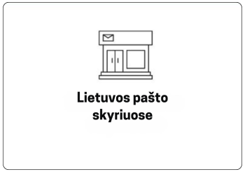 pasto skyriuose